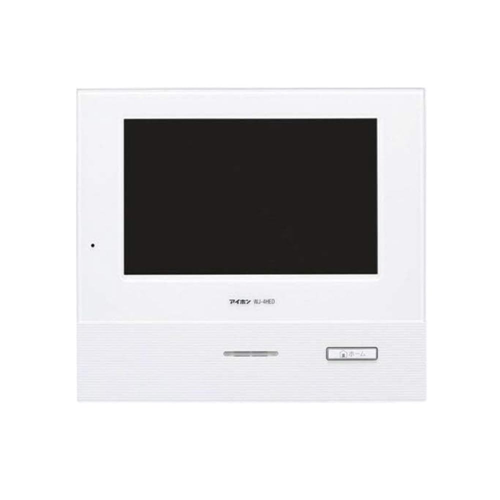 Aiphone Telefon mit Farbe Geeignet für Zwei SD-Karten Weiß WJ-4HED-T Gegensprechanlage/Türüberwachung, 7-Zoll-Bildschirm, Häuser, Wandmontagefähig, Kompatibel,