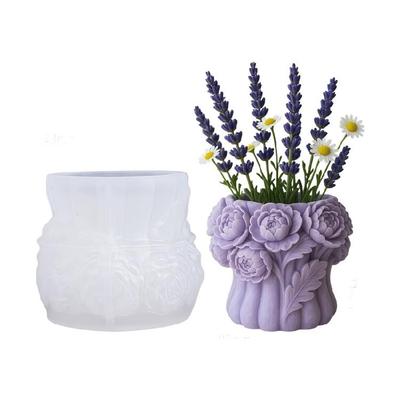 Practical Flower Candle Mould Craft Of Sturdy Food Safe Silicone Materials