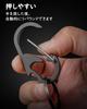 [TISUR] Keychain Titanium Carabiner Small Bottle Opener Key Ring Won't