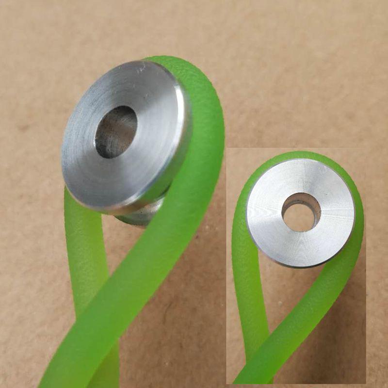 Aluminum Alloy Single Groove Pulley for Lathe Non-Powered Spindle Wheel Motor Model (PU Round U Groove Pulley)