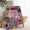 Peppa Pig Print Blanket - Soft & Comfortable, for Bedroom, Travel, Sofa, Home Decoration - Birthday Christmas Gift for Friend