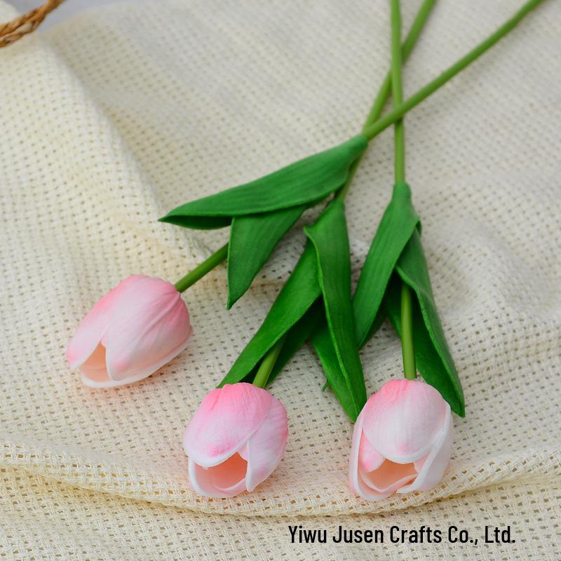 Tulip Artificial Flowers for Home Decor and Wedding Bouquets