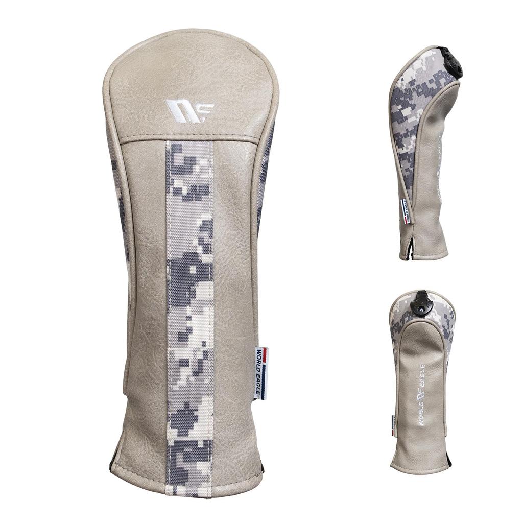 WORLD EAGLE Parfit Headcover for Utility Gray Camouflage Club,