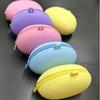 Zipper Travel Pouch Silicone Organizer Earphone Bag Portable Wallet Coin Purse  Women Girls