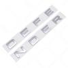 1Pc 3D ABS Letters Car Front Hood Badge Bonnet Sticker Rear Trunk Emblem Logo Decal Accessories