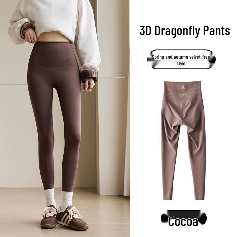 Women's High Waist Hip-Lifting Winter Yoga Pants - Velvet Thickened, Warm, Slimming, Non-Bulky (2025 New Style)