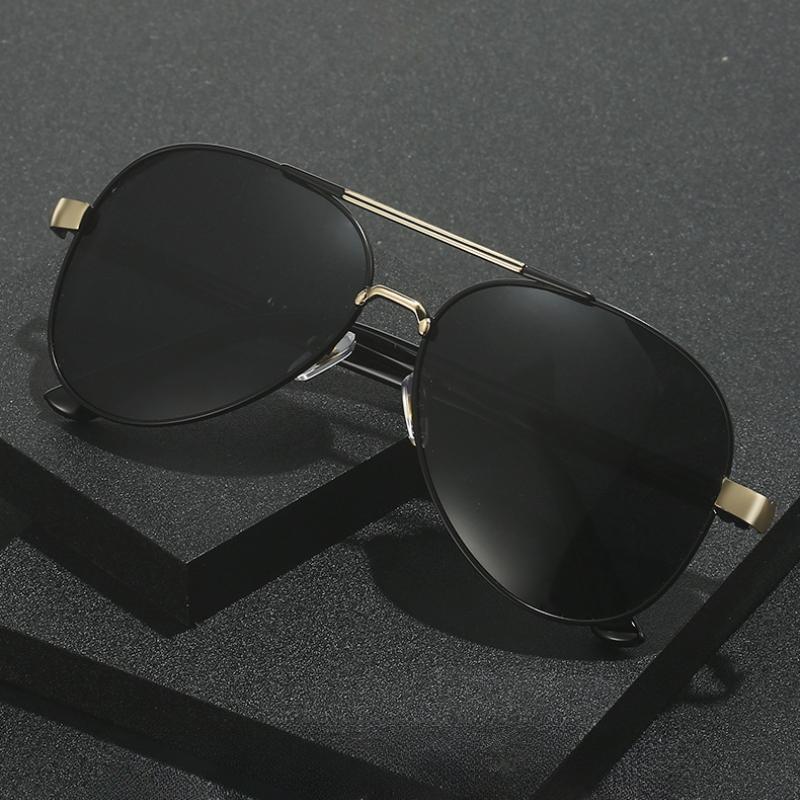 Non-polarized Fashion Retro Metal Frame Toad Looking Glass Men Women Sun Glasses Driving Fishing Men Sunglasses