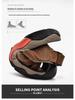 Outdoor Men's Leather Breathable Sandals - Summer Beach & Upstream Plus Size Casual Sandals