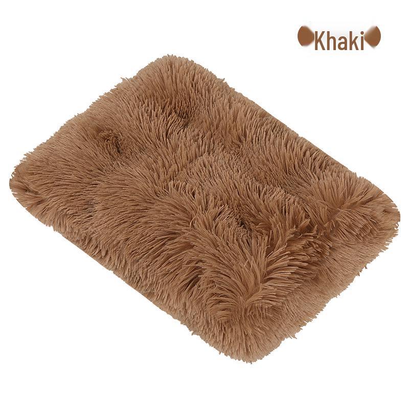 Plush Pet Bed: Warm Winter Cushion for Dogs & Cats