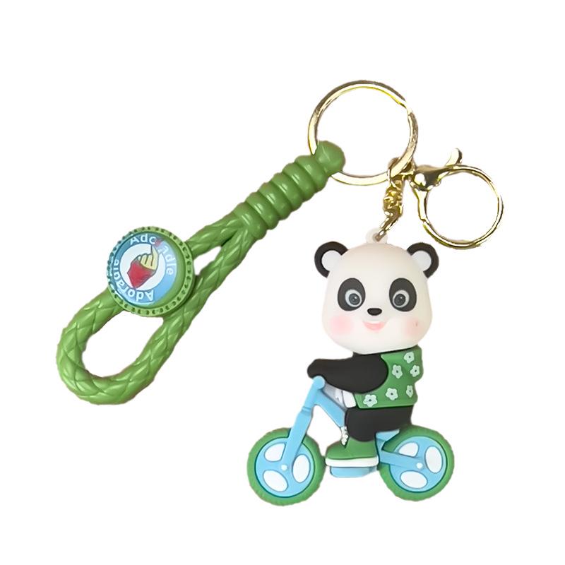 3D Cartoon Keychain Pendant: Backpack Decoration & Gift - PVC Material