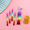 Rainbow Colored Pencil Set - Creative Student Stationery for Diaries and Prizes