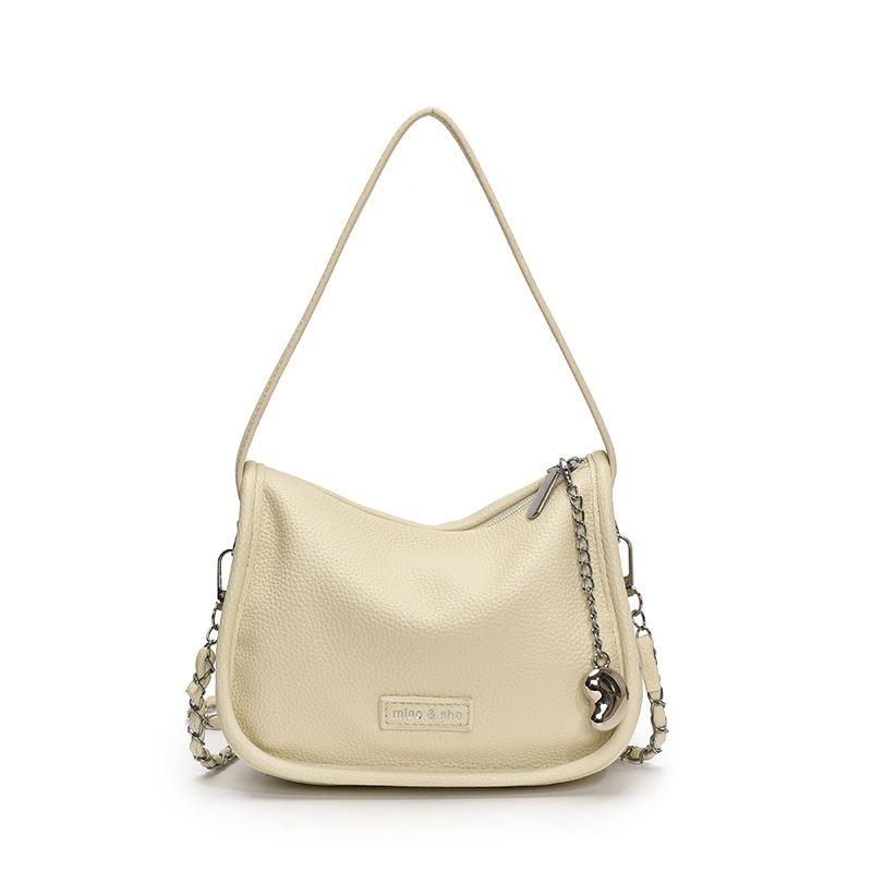 Fashion New Trend Versatile Small Bag Simple Shoulder Armpit Bag Chain Casual Small Square Bag