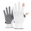 1 Pair Quick-Dry 2 Fingerless Bike Gloves  For Cycling, Driving and Outdoor Sports