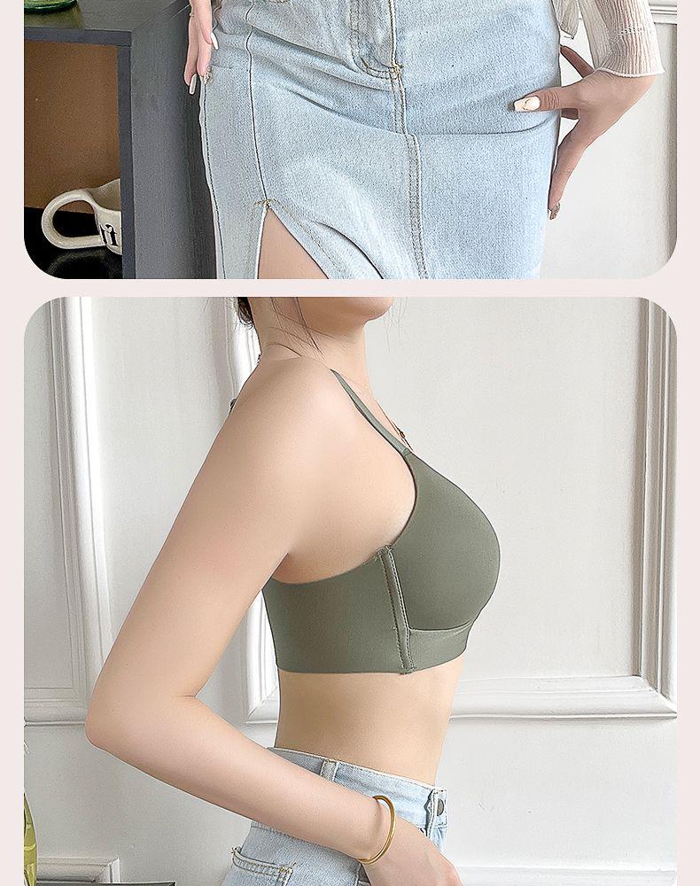 Seamless Wireless Japanese Triangle Cup Bra - Lightweight & Comfortable