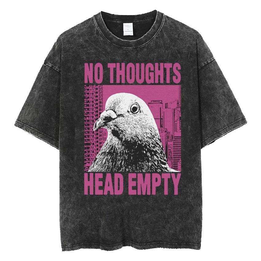The Horrors Are Never Ending Yet I Remain Silly T-shirt Funny Japanese Style Frog Retro Washed T Shirt Men's Oversized Tees Tops