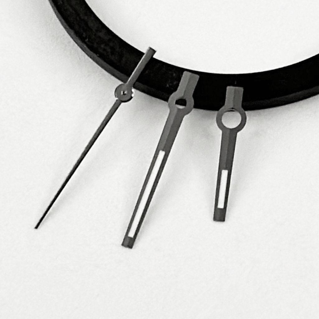 NH35 Hands Silver Gold Blue Green Purple Orange Red Watch Hands Green Luminous For NH35/NH36/4R/7S Movement Watches Pointers