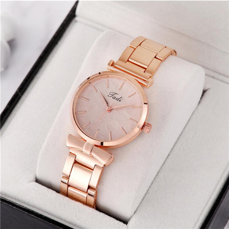 Fashion Bow Women's Watch Women's Watch Steel Belt Quartz Watch Women's Watch