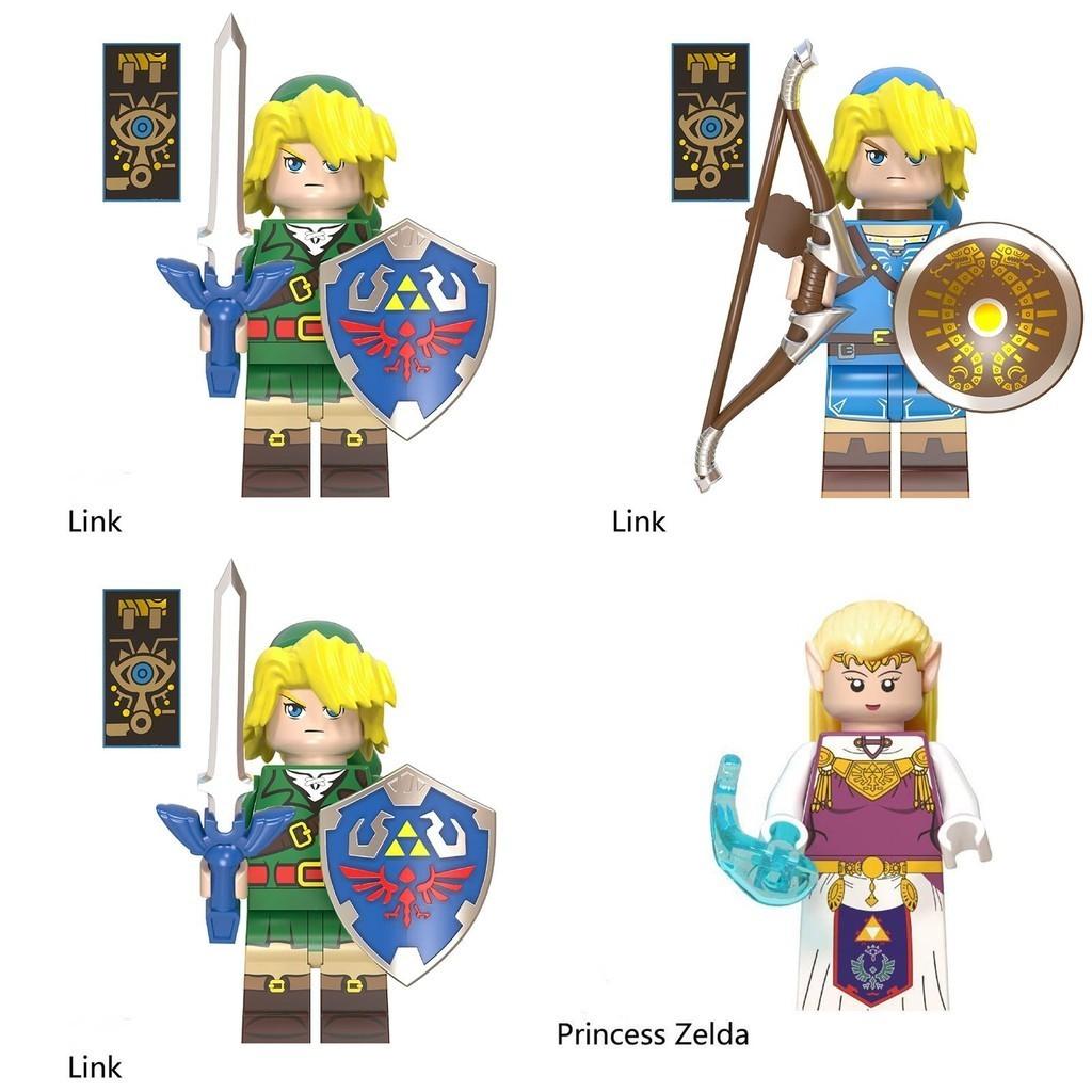 The Legend Of Zelda Link Princess Zelda Mini Figures Building Blocks Dolls 100% Brand New And High Quality