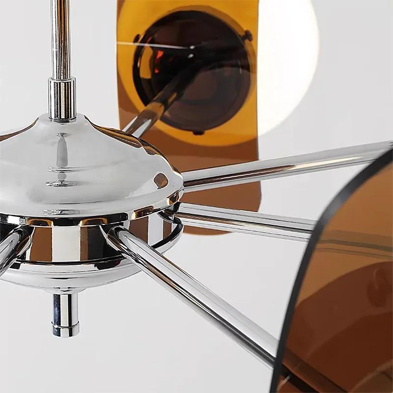 Nordic Minimalist Restaurant Pendant Light Acrylic Art Living Room LED Light Room Children's Bauhaus Home Decor Pendant Light