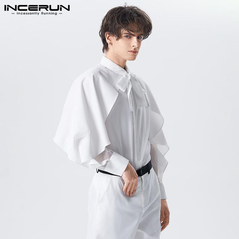 

Рубашки на пуговицах INCERUN Streamer