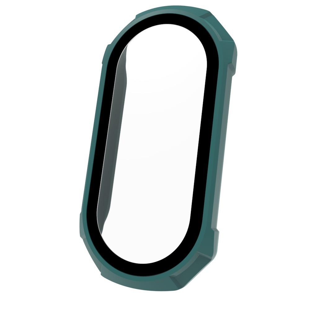 Gehärtetes Glas+ Bumper Case Hülle Für Xiaomi Mi Band 10 Vollschützende Bumper Case Uhrenzubehör