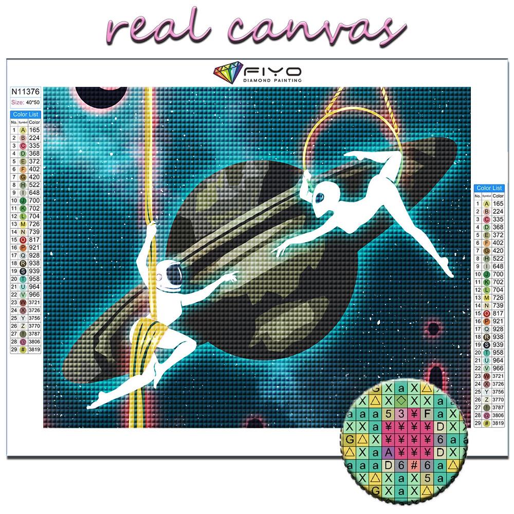 Diamond Painting Artistic Moon and Starry Sky Diamond Mosaic Craft Diamond Embroidery Painting