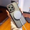 For iPhone 16 Pro Max Case Compatible with MagSafe TPU+PC Matte Phone Back Cover