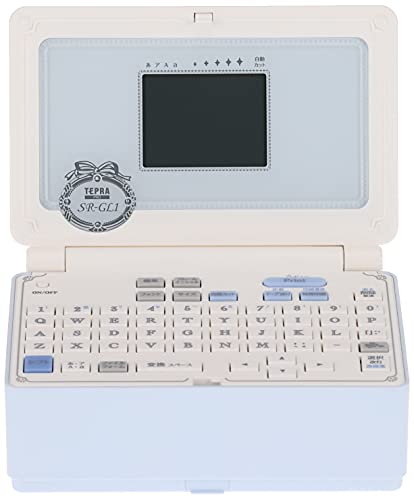 Kingjim King Jim Label Writer Tepra PRO SR-GL1 Pale Blue Girly Tepra (Compatible Label Width: 0.1-0.7 inches (4-18 mm) Width)