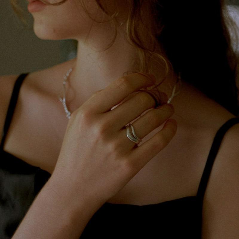 STUDIO LEIGH DUET RING SET