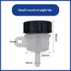 Motorcycle Master Cylinder Brake Oil Cup Lightweight Universal Fit Foot Lever Brake Oil Tank for Cruiser Sports Motorbike