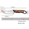 Forged Kitchen Knife Full Tang Meat Cleaver Boning Knife with Wood Handle Chef Slicing Butcher Fish Knife Cooking Cutting Tools