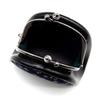 Inden-ya Inden Coin Case Deer Leather Lacquer Crafts No.1105 ([14-008] Navy-White Dragonfly)
