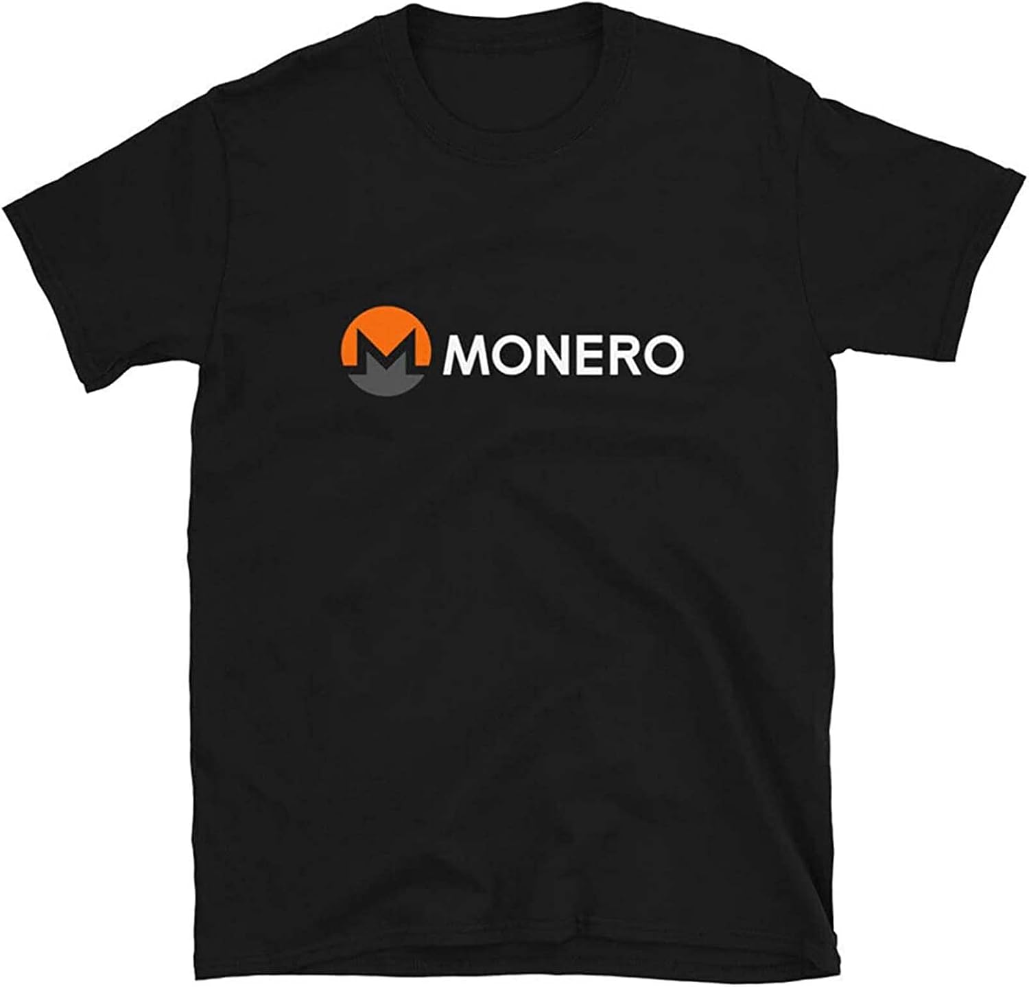Monero White T Shirt XMR Cryptocurrency Crypto Trader Gift Tee Black 4XL чёрный