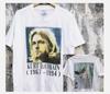 T-shirt commémoratif vintage Kurt Cobain 1967-1994 Double face Unisexe