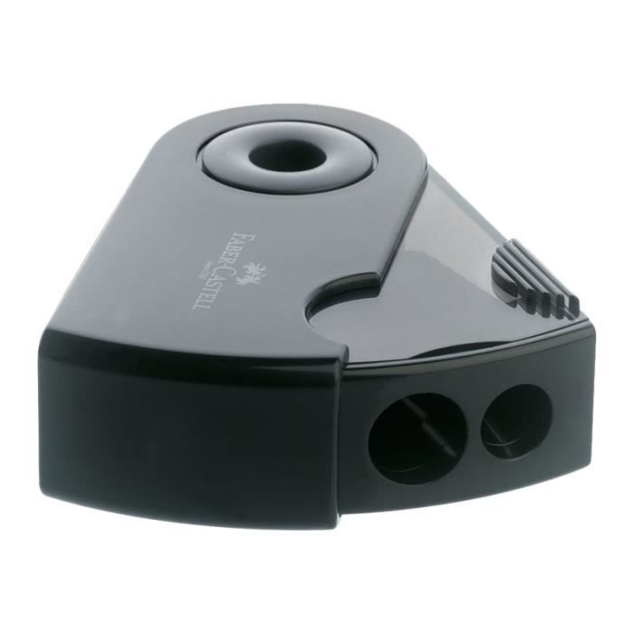 Faber-Castell SLEEVE Ořezávátko se 2 otvory černé