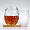 Cocoon Breaking Whiskey Rock Cup Manual Crystal Artwork Old Fashioned Silkworm Wine Drinking Glasses Japanese Style Whisky Glass
