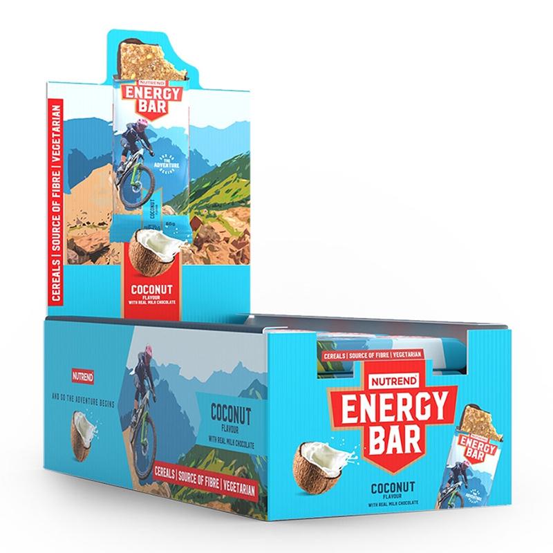 Carbohydrate Bar for Energy, Energy Bar, Nutrend 60g (14119023)