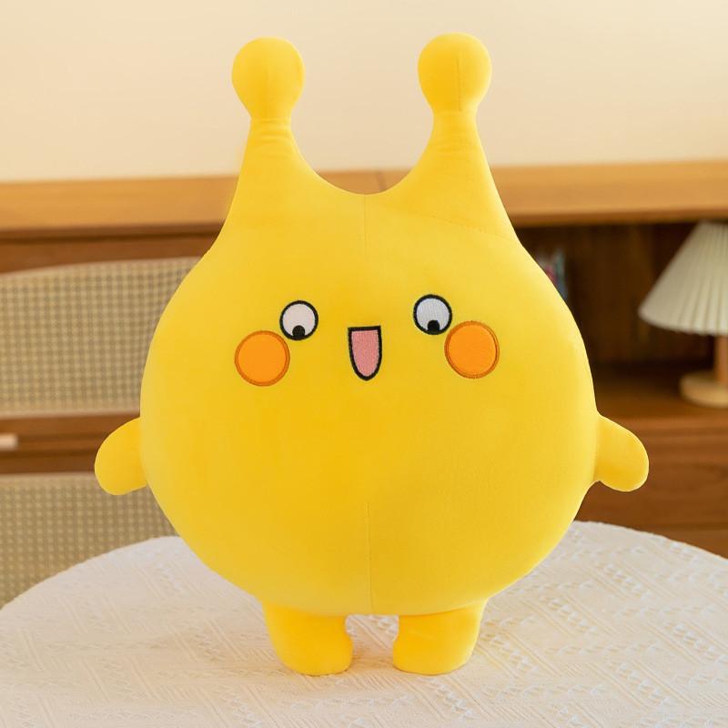 

Мэгги Плюшевая Желтая Игрушка Мультяшная Мягкая Кукла Украшения для Спальни Детские Подарки 35cm