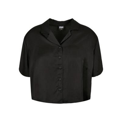 Urban Classics Damen/Damen Viskose Satin Resorthemd