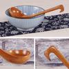 Wooden Soup Ladle Long Handle Hot Pot Spoon Oil Scoop Kitchen Cooking Utensil