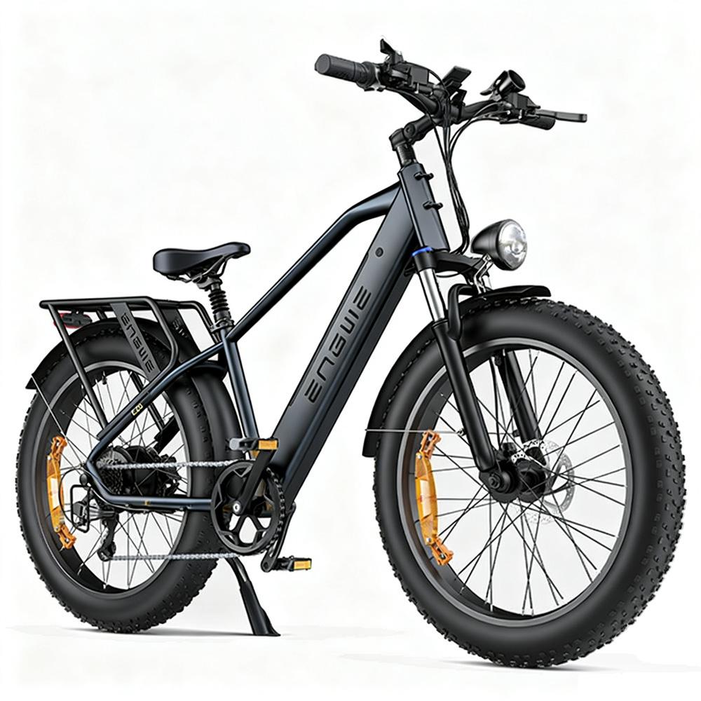 ENGWE E26 26" Step-Over Electric Bike 250W 48V16Ah 100km Max Range, Long Range E-Bike with Rear Cargo Rack for Commuter & Travel Riding