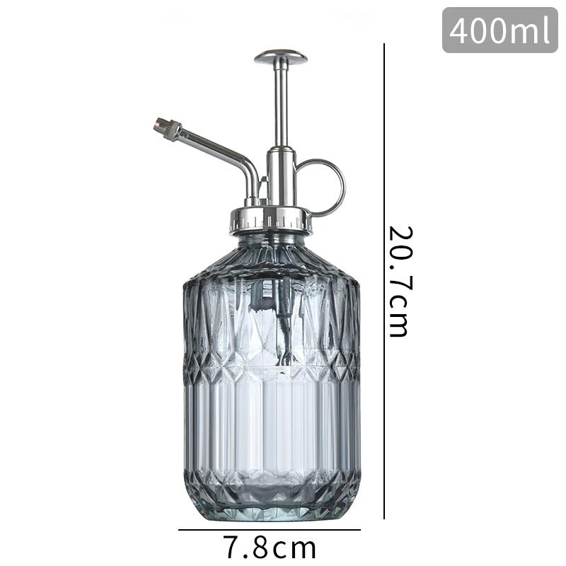 Retro Relief Sprayer Glass Bottle Gardening Home 400 ML Large Capacity Container Bottle Bathroom Decoration Sanitize Bottles