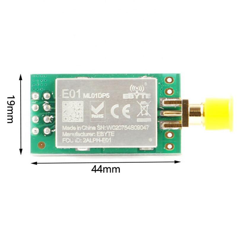 Yours E01-ML01DP5 NRF24L01P+PA+LNA 2.4G Wireless Transceiver Module 2500M Remote Control RF Wireless Module