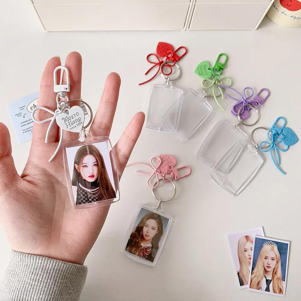 Hanging Decoration ID Photo Photocard Frame Idol Card Display Protector Card Decor