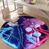 1pc Sword Art Online1 Design Printed Area Round Carpet for Bedroom Living Room Home Decor Rugs Mat Non Slip Mat Rug for Bedside