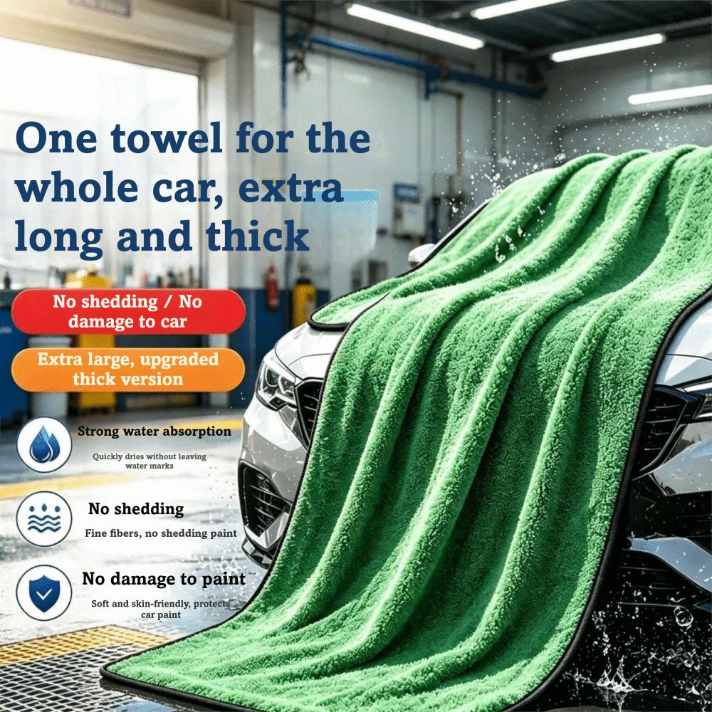 Super Absorbent Car Drying Towel Scratch-Free Auto Detailing Rag Drying Towel Vehicle Drying