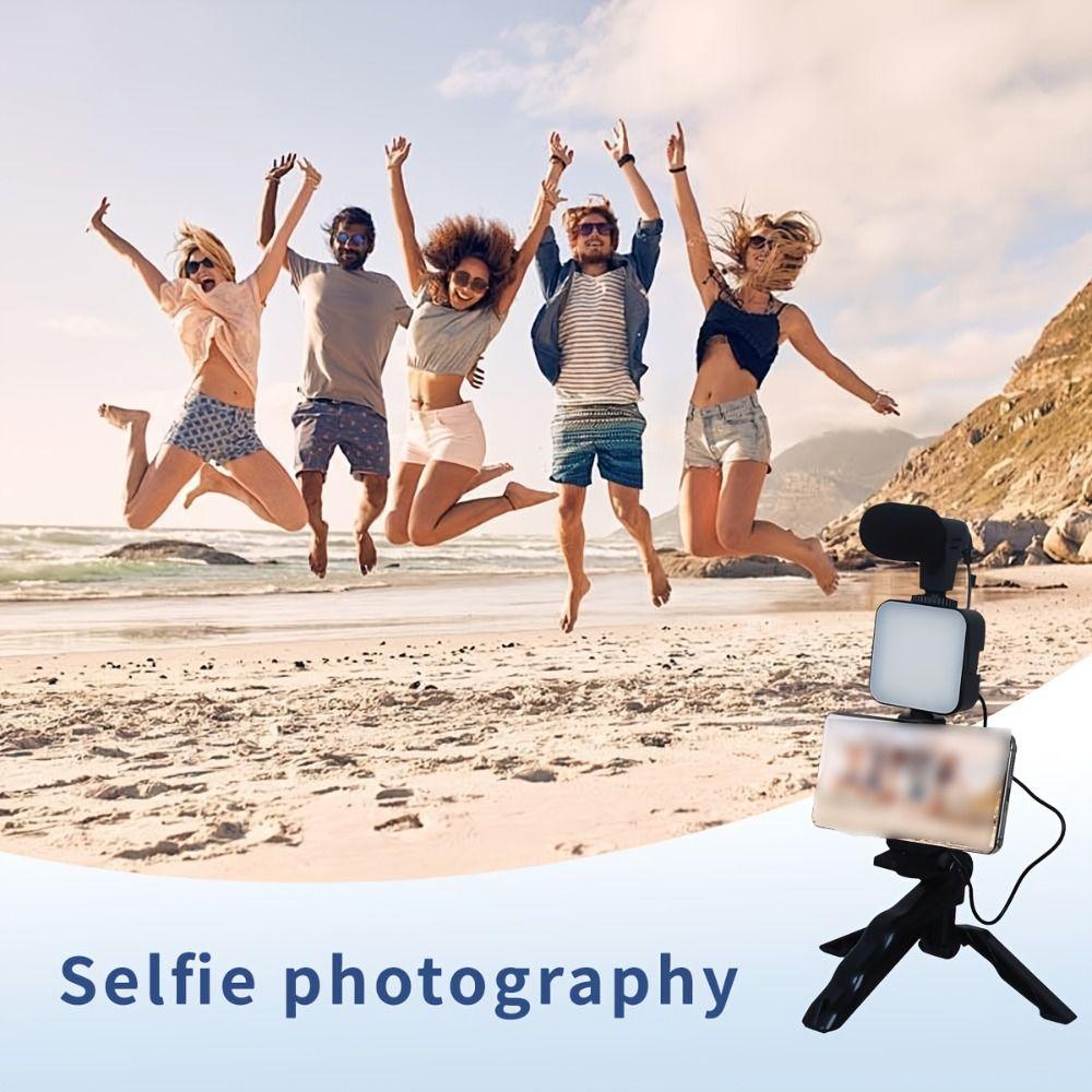 Rotating Phone Stand Stabilizer Handheld Tripod Live Streaming Holder  Live Any Time