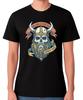 Viking Skull Valhalla Norse Soul Unisex T-Shirt Nordic Warrior Graphic Tee