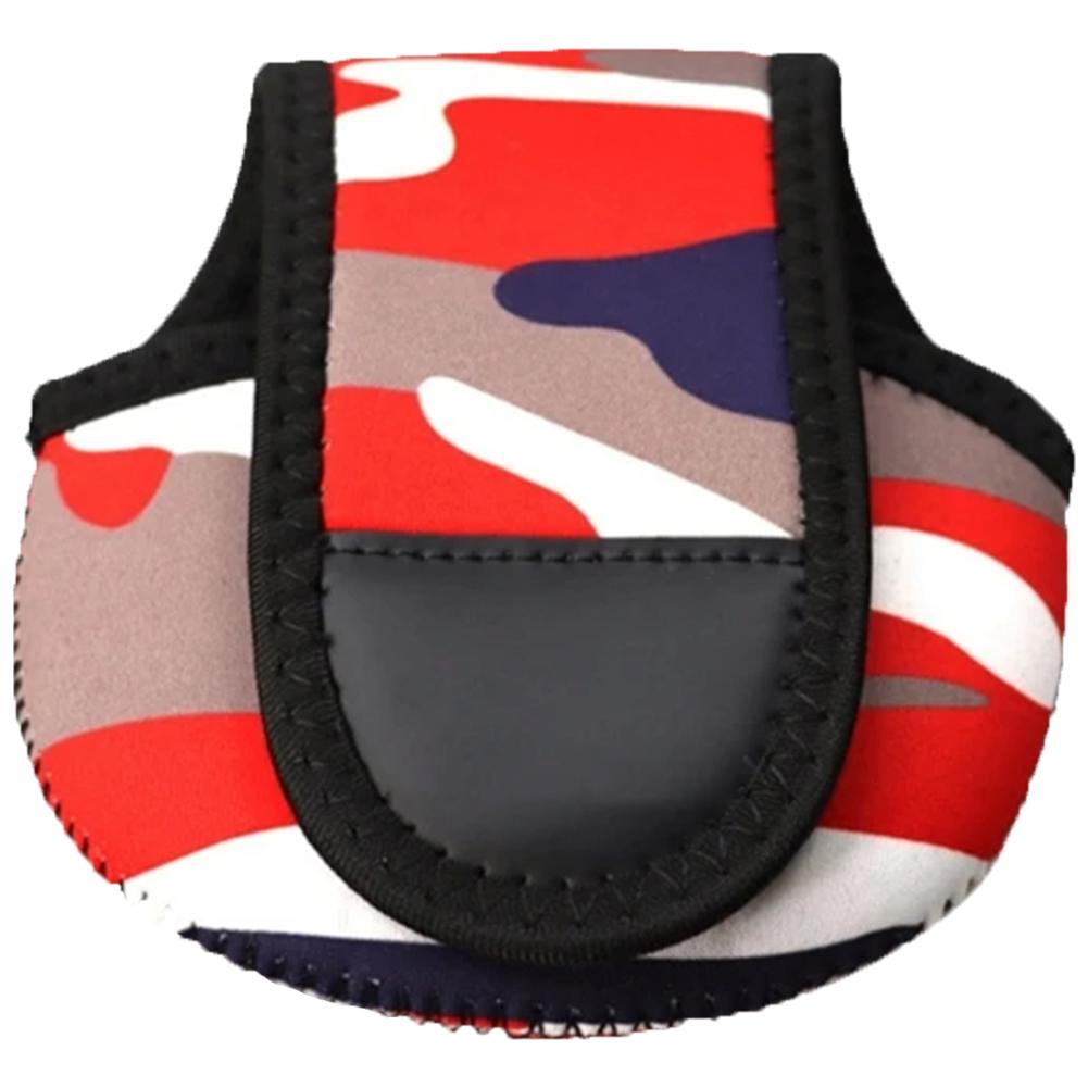 

Fishing Reel Bag Neoprene Baitcasting Reel Protective Case Cover Casting Reel Storage Pouch Spinning Fishing Reel Cover червоний