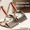 Stainless Steel Cat Litter Scoop with Fine Holes for Tofu and Mineral Litter